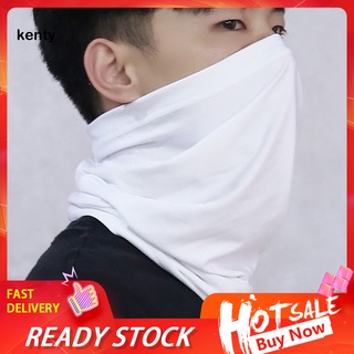 ky_ 5pcs protección contra el sol al aire libre protección solar de secado rápido transpirable cubierta de la cara bufanda