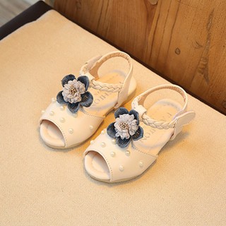 bebé niñas sandalias de verano prewalker zapatos de suela suave niños sandalia