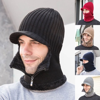 Men Women Winter Trendy Warm Oversized Chunky Baggy Stretchy Slouchy Skully Hat