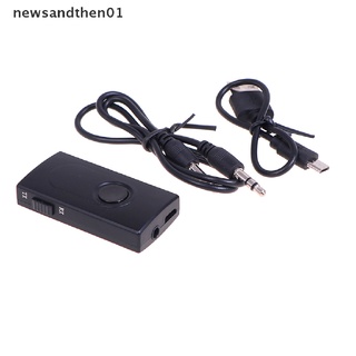 newsandthen01 2 En 1 Bluetooth 5.0 Transmisor Receptor De Audio Inalámbrico 3.5 Mm Jack Aux Adaptador [Caliente]
