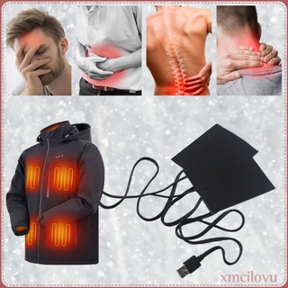 Electric Heating Pads Clothes Heating Pad Winter Heated Jacket Waist Belly Warming Mat Heater Heat Pads
