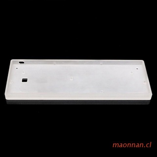 maonn-Carcasa Acrílica Esmerilada Para GH60 DZ60 Poker2 , 60 % , mini Teclado