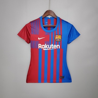 2021 2022 Mujer Barcelona Jersey Local Camiseta de Fútbol Personalización Nombre Número