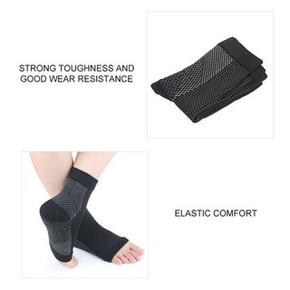 gswt 2 pares unisex calcetines de pie cuidado de pies pie arco soporte plantar fascitis calcetines de compresión elástico anti fatiga moda anckle proteger el alivio del dolor de pie (5)