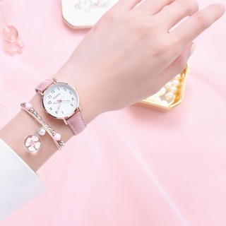 Reloj De pulsera Analógico De cuarzo con Rosa Sakura para mujer