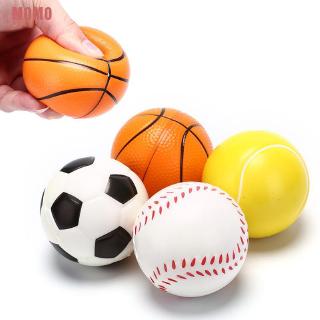 momo mano ejercicio de fútbol suave elástico exprimir estrés alivio bola juguetes de masaje