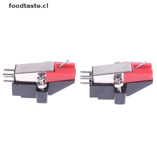 [foodtaste] fonógrafo tocadiscos dual moving stereo magnet vinilo record player stylus aguja [cl]