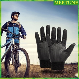 Guantes De Bicicleta meptune Para pantalla táctil absorción De Choque ligero y transpirable antideslizantes guantes De Dedos Completos Para Escalada