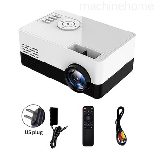 1080P LED proyector en casa oficina Hotel reproductor multimedia portátil Mini proyector machinehome
