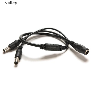 valley 1 hembra a 2 macho dc cable de enchufe divisor de 5.5x2.1 mm adaptador para cctv cl