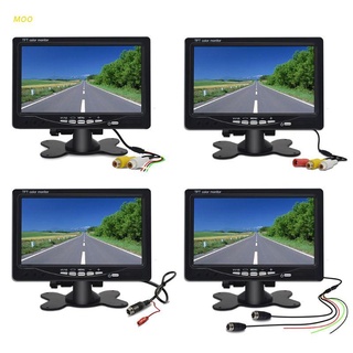 Moo 7 pulgadas Monitor de pantalla Lcd Para coche cámara Reversa/Monitores Para estacionamiento de coche/Sistema invertidor