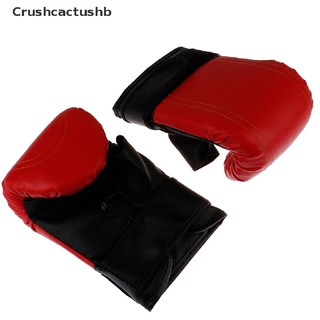 [crushcactushb] 1 par de guantes de boxeo para adultos, saco de boxeo, entrenamiento de artes marciales, sparring