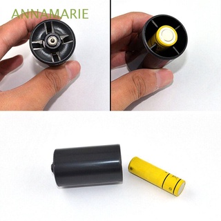ANNAMARIE Fashion Battery Converter 4pcs Battery Switcher Battery Adapter Case Convenient Batteries Holder Batteries Box Useful Black Color AA To D Size Battery Conversion Box/Multicolor
