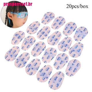 Ppbr 20 pzas/juego lentes De parche Para ojos Para Médicos Amblyopia reutilizable flexible