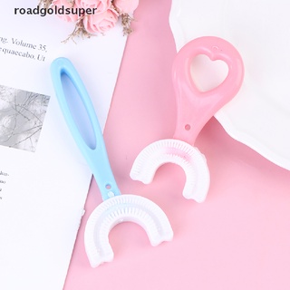 Rgj Baby toothbrush teeth oral care cleaning brush silicone baby toothbrush Super