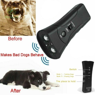 [disponible en inventario] herramienta antiladrinado para perros/mascotas/repelente ultrasónico de entrenamiento para cachorros/dispositivo de entrenamiento #topfashionlife