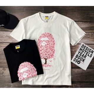 🙌 【en stock】Nuevos llegados Bape camuflaje Camiseta hombres mujeres impresión Casual manga corta t-shirt KLO7