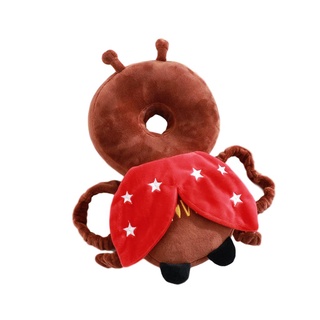 Gogogo-Toddler - almohadilla protectora para la cabeza del bebé, diseño de dibujos animados en forma de Animal, suave, anticaída, almohada de seguridad