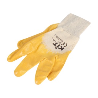 Ds guantes De Nitrile con revestimiento De Nitrile Resistente al desgaste anti-oil Para trabajo