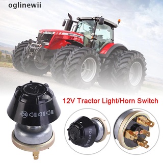 Oglinewii 12V Waterproof Light/Horn Switch Push Button Metal Horn Button Push Switch CL