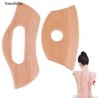 Haoshiyu - tabla de masaje de madera para adelgazar Guasha, raspador de Gua Sha, herramienta de terapia de masaje corporal