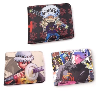 Animation Character Lufei Luo Wallets One Piece Men Card Holder Leather Purse Gift Kids Students Short Wallet Dollar Price