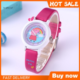 Fr* reloj de pulsera con esfera redonda para niños de dibujos animados/reloj de pulsera exquisito para regalo