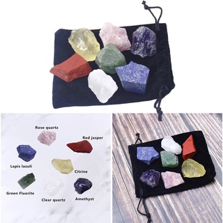 Mixed Rough Natural Stones 120-150g Bulk Reiki Heal Crystals Raw Rock (6)