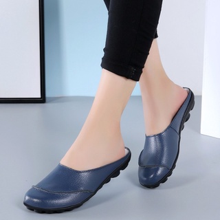 Mocasines de cuero mocasines de verano moda Casual mocasín de trabajo plano zapatos mocasines (3)