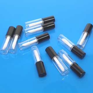 5PCS 1,2 Ml DIY Bastante Vacío Transparente Brillo Labial Tubo Bálsamo Botella Contenedor