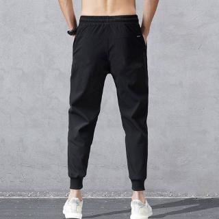 HITAM Más el tamaño M-5XL hombres Harem pantalones casuales kasut holgura 2021 (3)
