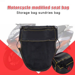 Motorcycle Seat Storage Bag Portable MultiPurpose Motorbike Organizer Practical Cycling Equipment (1)