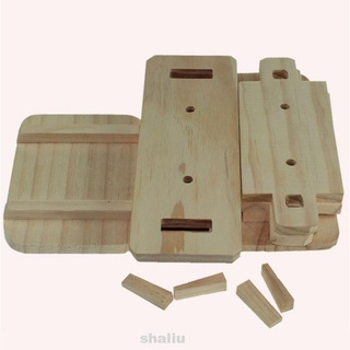 Herramientas de cocina fabricante de cocina extraíble de madera Tofu molde