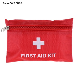 *e2wrwerbss* 1X Portable Emergency Survival First Aid Kit Pack Travel Medical Sports Bag Case hot sell