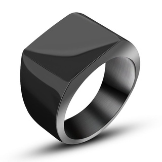nhk - anillos de titanio para hombre, diseño de moda generosa, simple y ancho (2)
