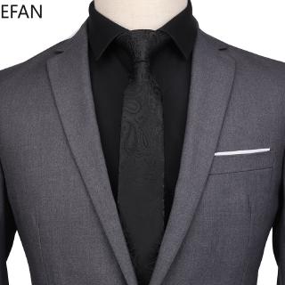 6 cm nuevo clásico de seda de los hombres lazos de cuello lazos oscuros rayas lazos para los hombres de lujo de negocios fiesta corbatas