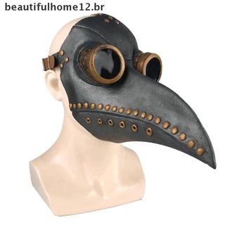[beautifulhome12.br]funda De boca de peste Doctor de Halloween para aves, herramienta a prueba de polvo.