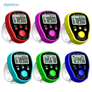 Explosion 5 Channel Finger Counter LCD Electronic Digital Chanting Counters Tally Counter