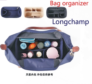 Organizador de bolsa para Longchamp fieltro personalizar bolsa de inserción Multi compartimentos