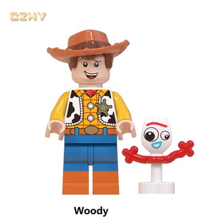 Lego Minifigures Toy Story Filme Buzz Lightyear Woody Jessie Wm6060 Blocos De Construção De Brinquedos Para Crianças (3)