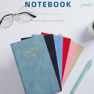 Yaoqin1 cuaderno de papel de escritura diario para estudiantes papelería suministros escolares diario cuaderno de viaje/Multicolor