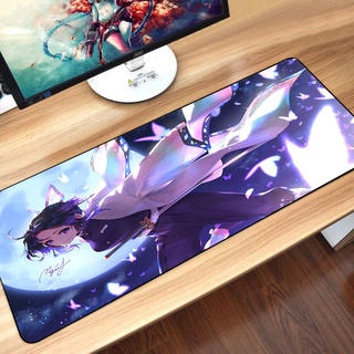 Young people's favorite Kimetsu no Yaiba mousepad Mouse Pad Gaming Small Mouse Pad Gamer Mousepad Large Mouse Mat Desk gaming mouse pad with light xiyingdan2 (1)