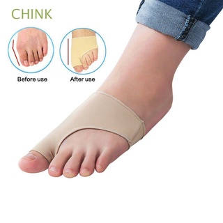 chink - corrector de reposapiés (2 unidades, dolor de pie, toe grande, juanetes, alisador, soporte, bollos de gota, blisters hallux valgus, multicolor)