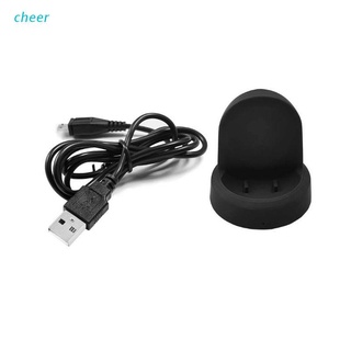 cheer QI Wireless Charging Base Dock Cradle Charger for Samsung Galaxy Watch Gear S3 S2 SM-R800 R805 R810 R815