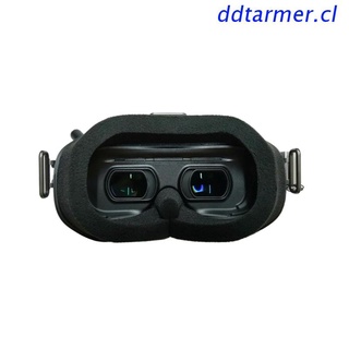 ddt faceplate eye pad diy tela amigable a la piel compatible con acolchado de espuma de nariz para gafas dji digital fpv