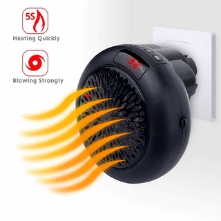 qkc] calentador de ventilador hogar 900w mini calefacción eléctrica eléctrica caliente ventilador de aire oficina práctico