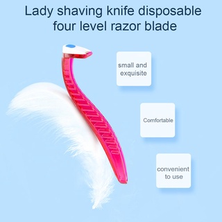 inlove 3pcs portátil desechable mujer bikini removedor de pelo afeitadora trimmer