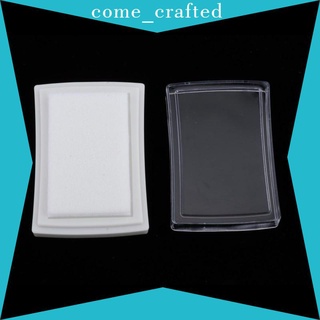 (Honst) Almohadillas De Tinta en blanco Para manualidades/sellos De goma pequeña Para hacer tarjetas (7)