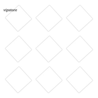 [Vip] Adhesivo de espejo ligero extraíble cuadrado decorativo para el hogar (5)