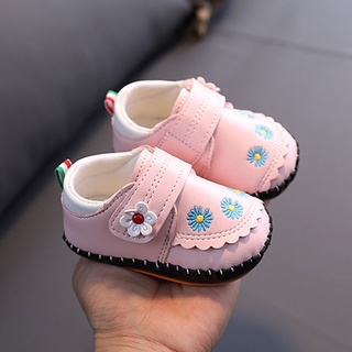 Spring and Autumn Baby Shoes No Heel Slippage0-1Pumps Newborn Soft Bottom for Boys and Girls6-12Month9Anti-Slip Toddler Shoes (1)
